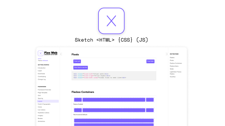 Flex Web Design System Website