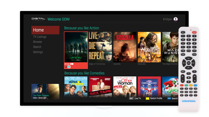 Rovi Guide TV UX